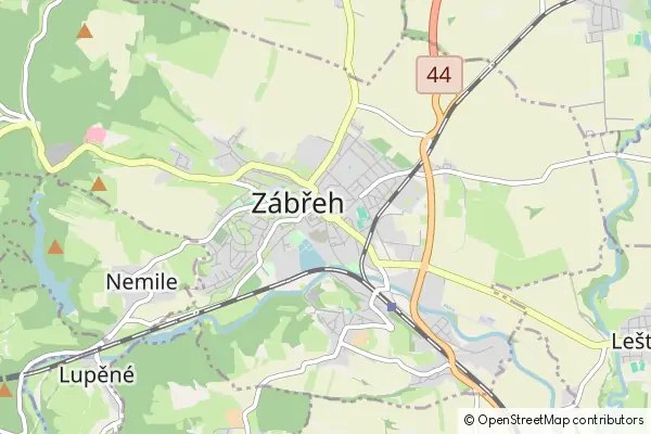 Karte Zábřeh