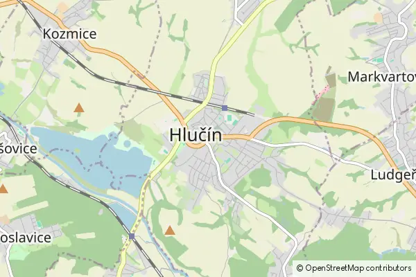 Karte Hlučín