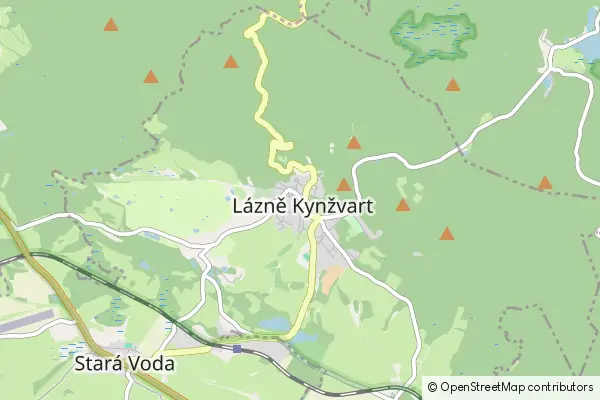 Karte Lázně Kynžvart