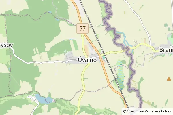 Karte Úvalno