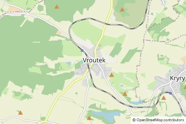 Karte Vroutek