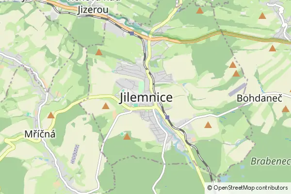 Karte Jilemnice