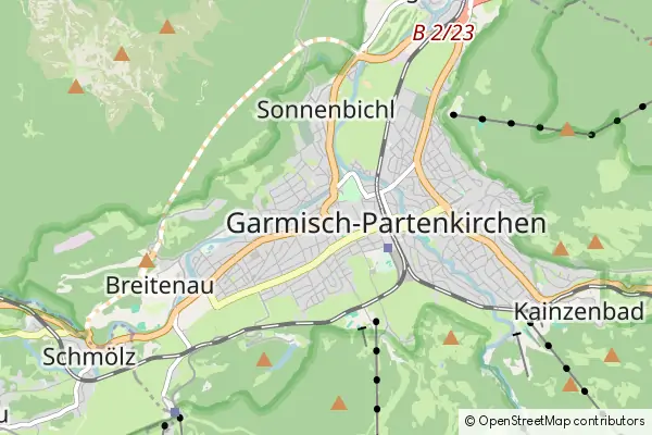 Karte Garmisch-Partenkirchen