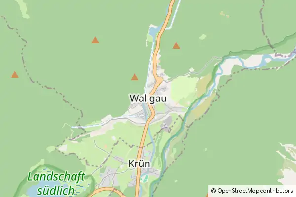 Karte Wallgau