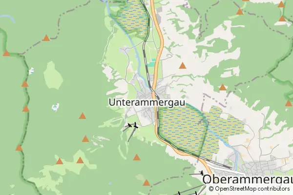 Karte Unterammergau