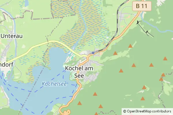 Karte Kochel am See