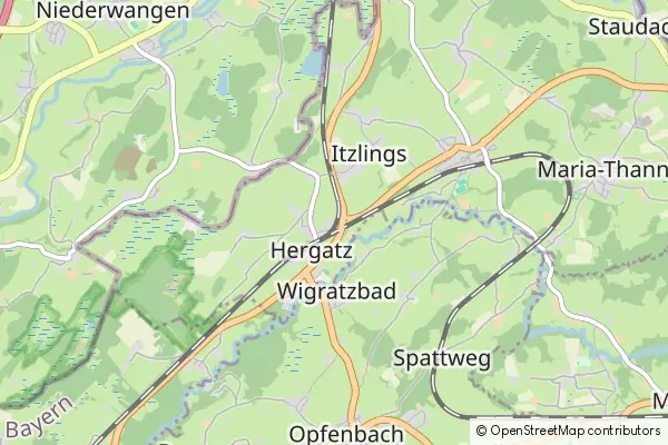 Karte Hergatz