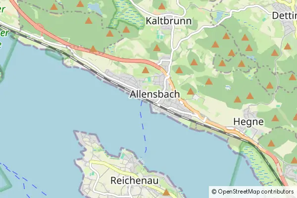 Karte Allensbach