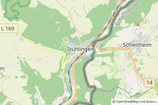 Karte Stuehlingen