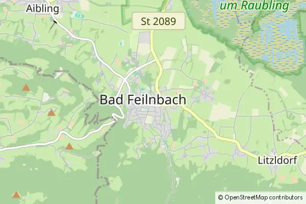 Karte Bad Feilnbach