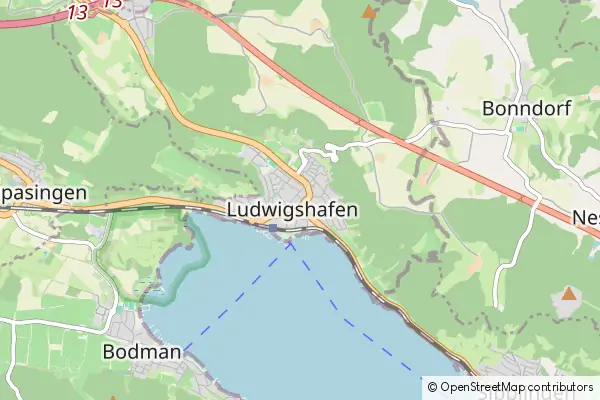 Karte Bodman-Ludwigshafen