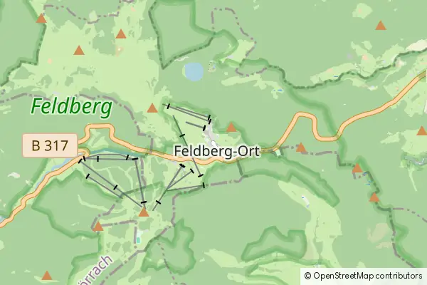 Karte Feldberg