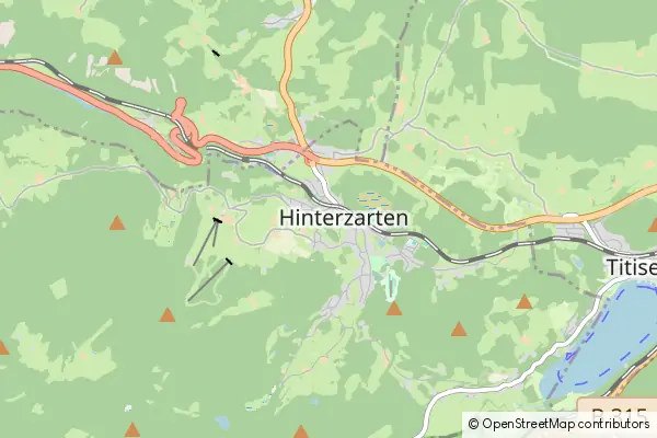 Karte Hinterzarten