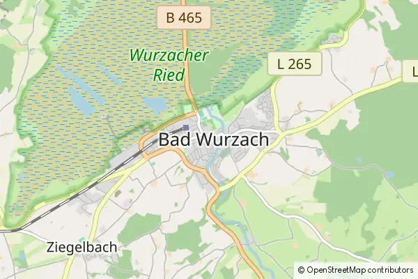 Karte Bad Wurzach