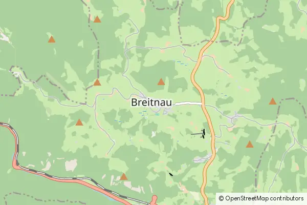 Karte Breitnau