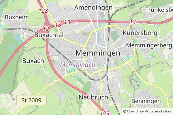 Karte Memmingen