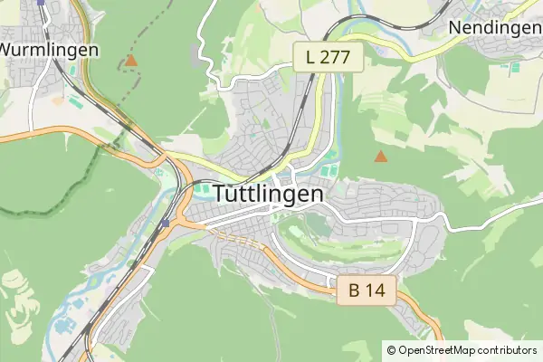 Karte Tuttlingen