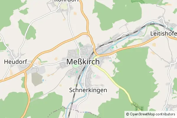 Karte Meßkirch