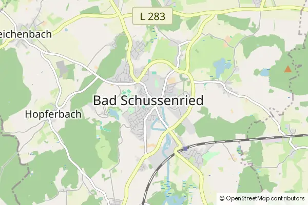 Karte Bad Schussenried