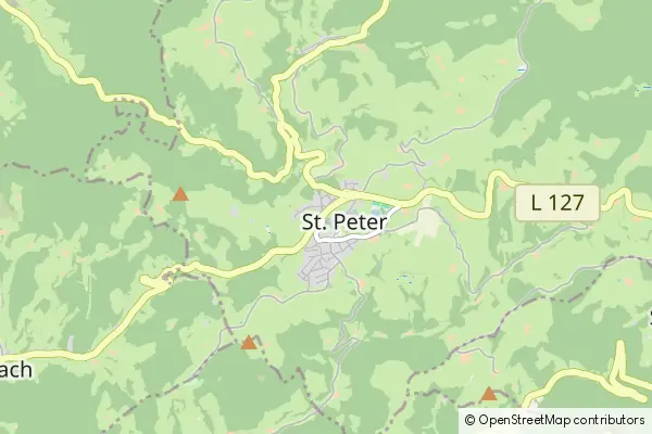 Karte St. Peter im Schwarzwald