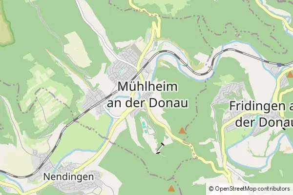 Karte Mühlheim an der Donau