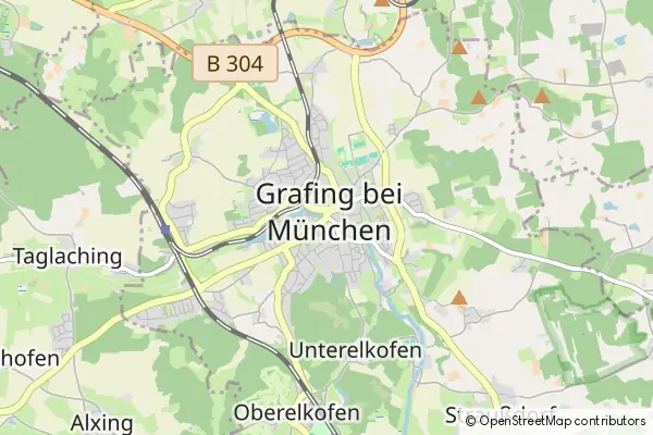 Karte Grafing