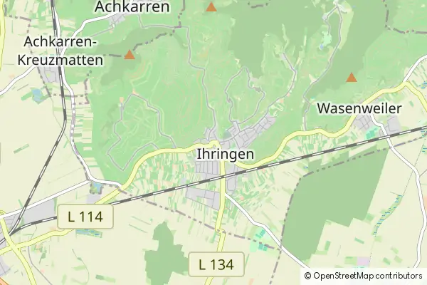 Karte Ihringen