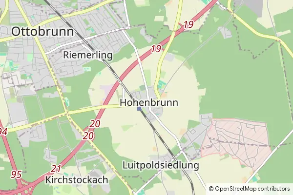 Karte Hohenbrunn