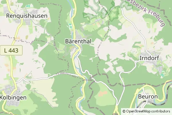 Karte Baerenthal