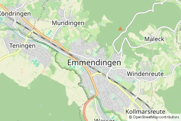 Karte Emmendingen