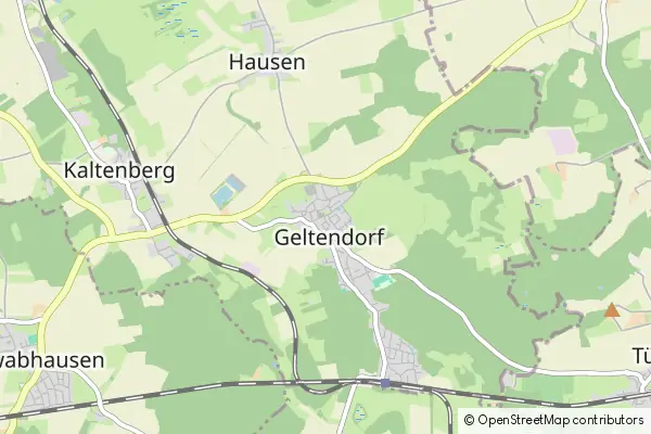 Karte Geltendorf