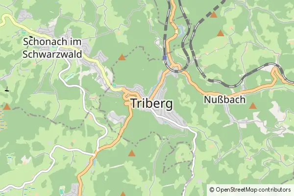 Karte Triberg