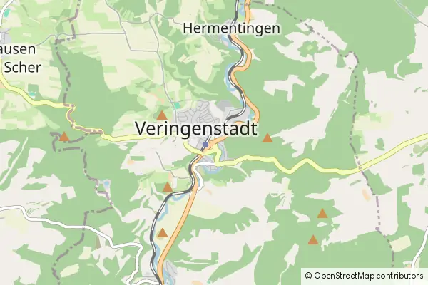 Karte Veringenstadt