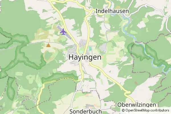 Karte Hayingen