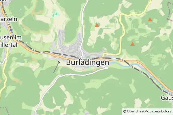 Karte Burladingen