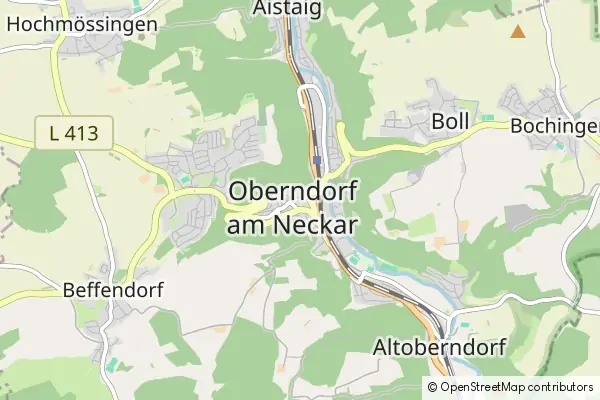 Karte Oberndorf