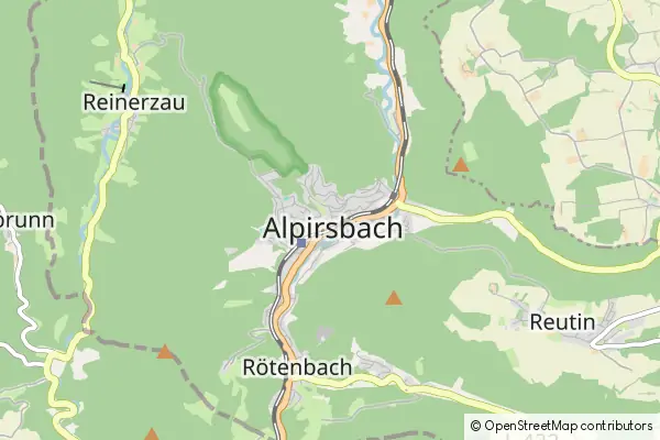 Karte Alpirsbach