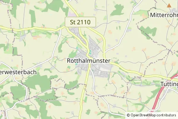 Karte Rotthalmuenster