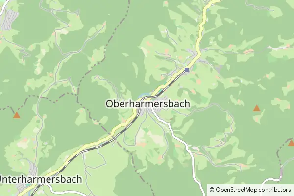 Karte Oberharmersbach