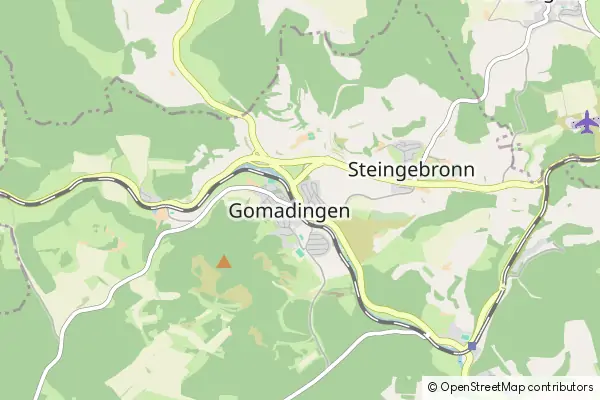 Karte Gomadingen