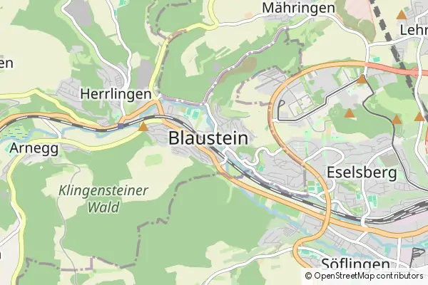 Karte Blaustein