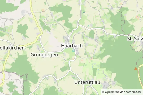 Karte Haarbach