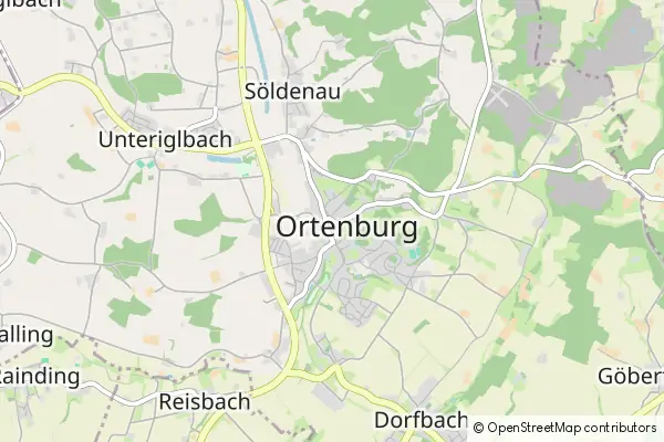 Karte Ortenburg