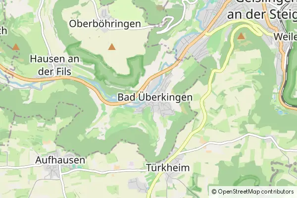 Karte Bad Überkingen