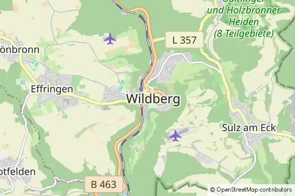 Karte Wildberg