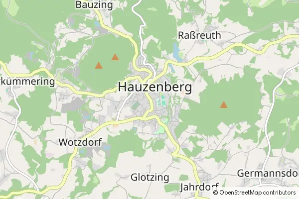 Karte Hauzenberg