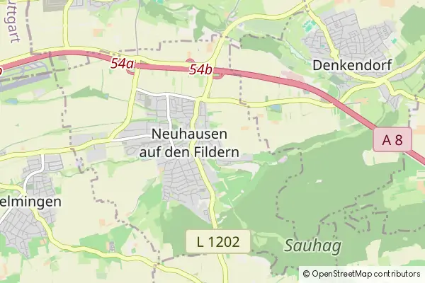 Karte Neuhausen