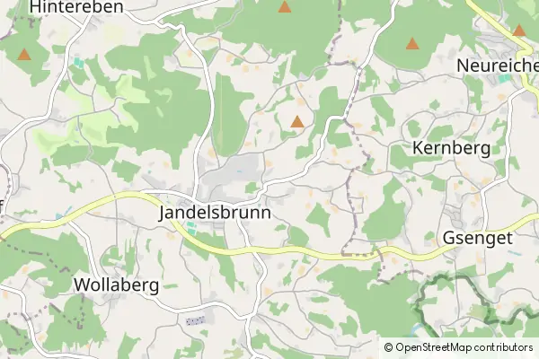 Karte Jandelsbrunn