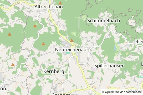 Karte Neureichenau