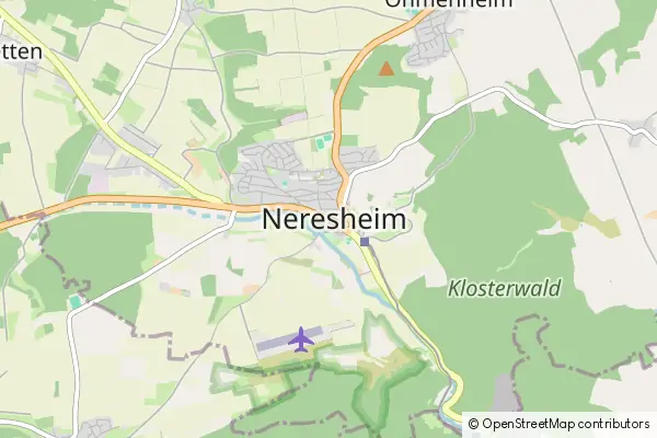 Karte Neresheim